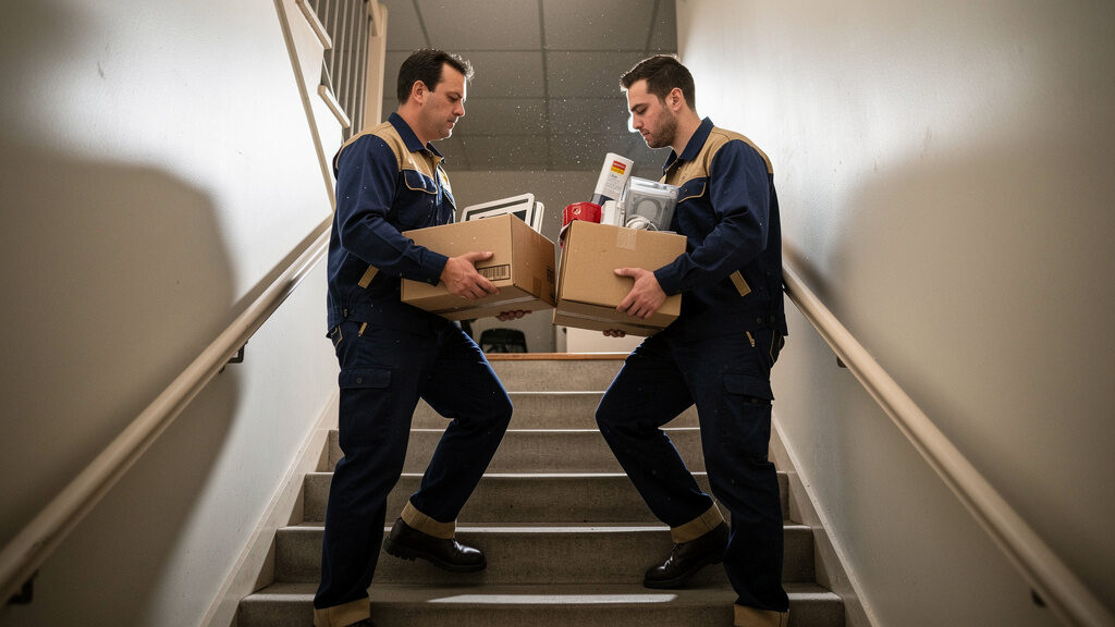 Packed basement ready for Father&rsquo;s Legacy cleanout