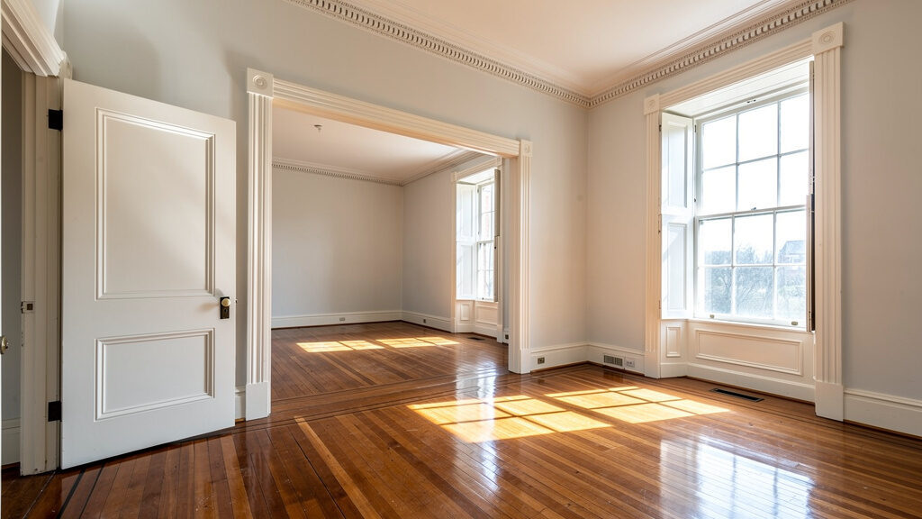 Clean, empty home ready for the next chapter after estate cleanout