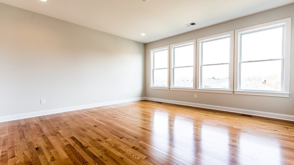 Clean, empty room after Father&rsquo;s Legacy completes a house cleanout